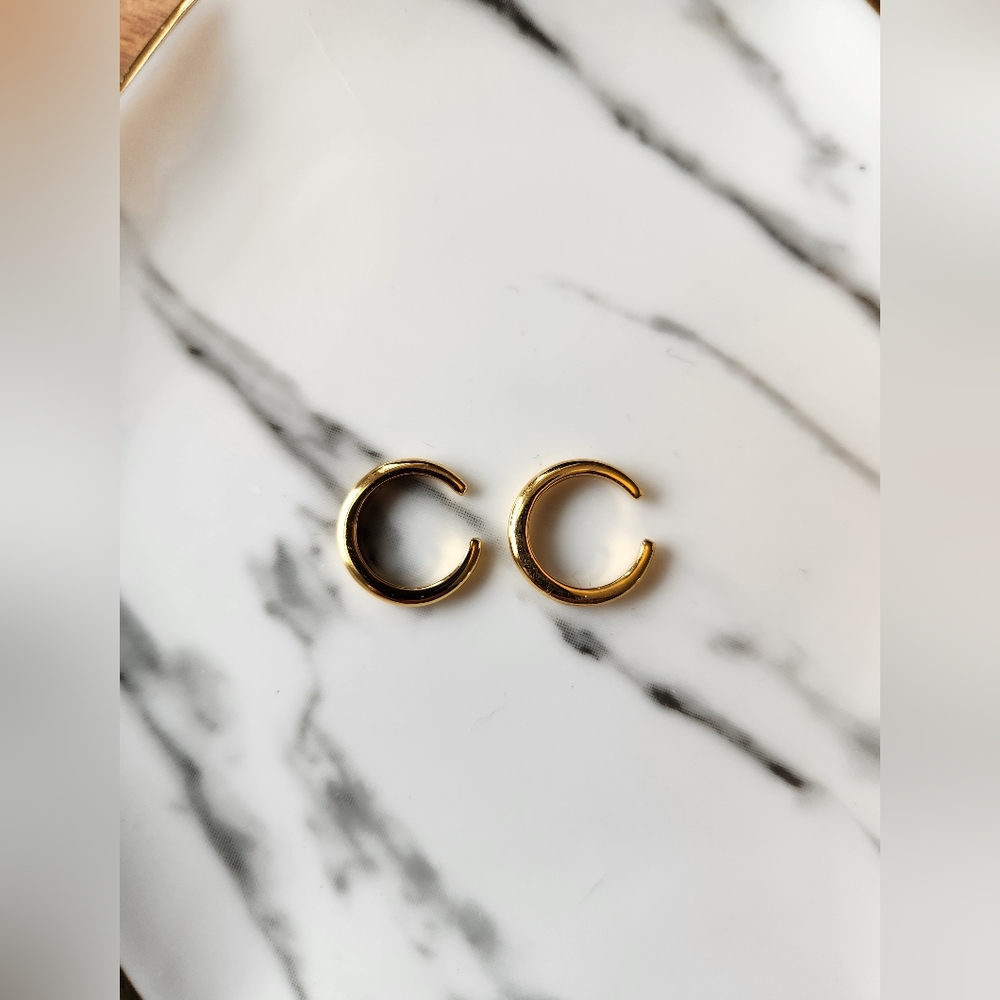 Gold Cartilage Ear Cuffs